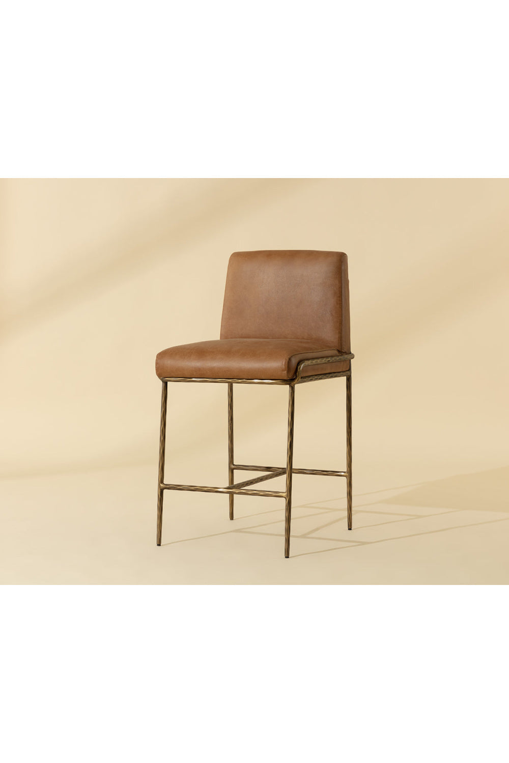 Curved Modern Counter Stool by Splendido Lathan, alternate view 18
