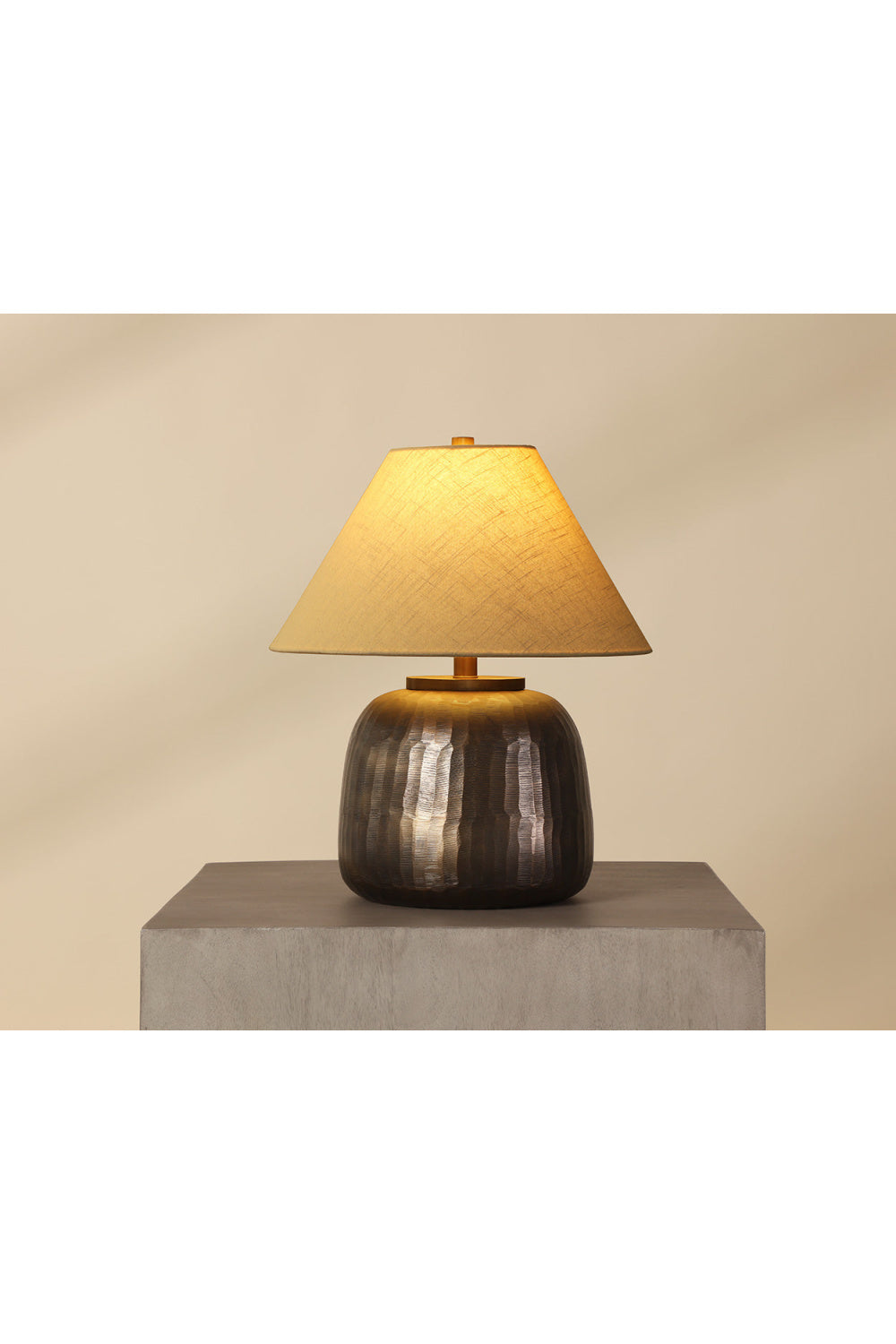 Antique Brass Base Table Lamp by Splendido Pradiva, alternate view 5