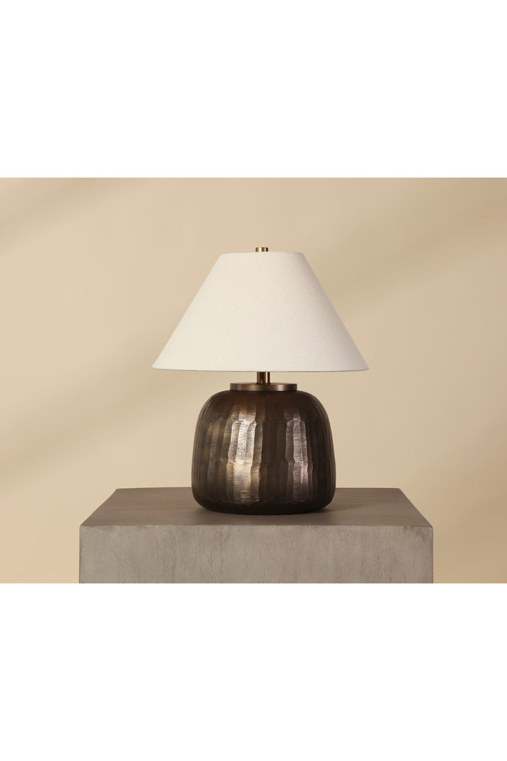 Antique Brass Base Table Lamp by Splendido Pradiva, alternate view 6