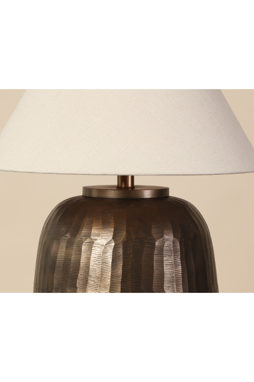 Antique Brass Base Table Lamp by Splendido Pradiva, alternate view 7