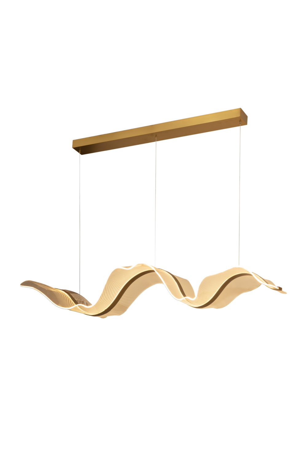 Wave Inspired Chandelier by Splendido Alun