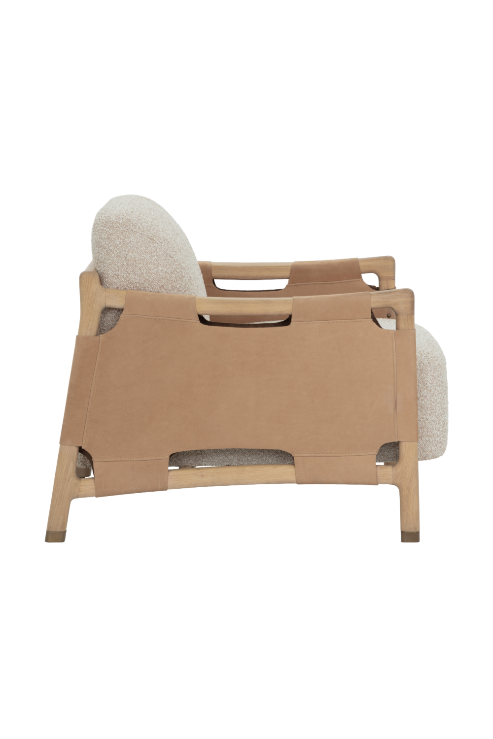 Modern European furniture - Solid Oak Framed Lounge Chair - www.oroa.com