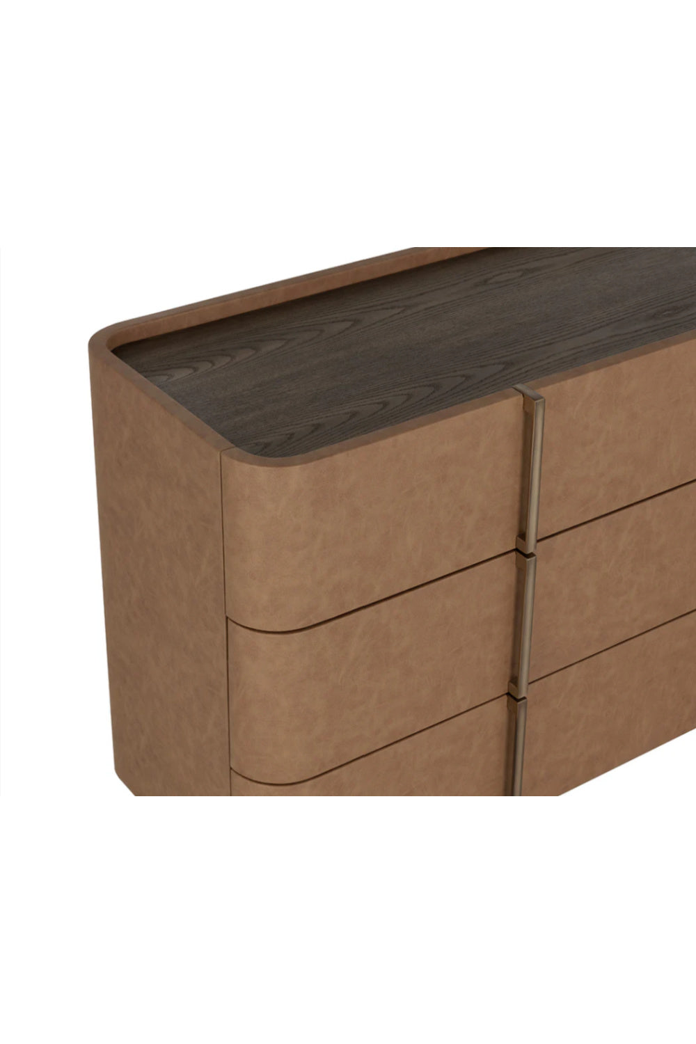 Leather-Look 6-Drawer Dresser by Splendido Jamille, alternate view 19