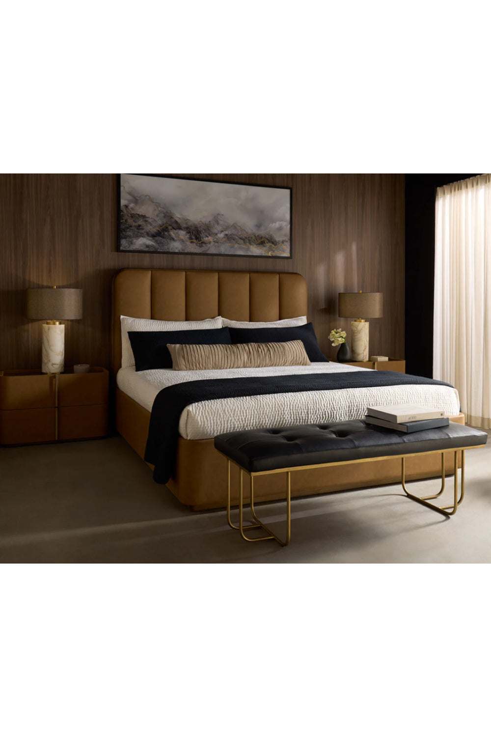 Channel Tufted Bed by Splendido Jamille, alternate view 29