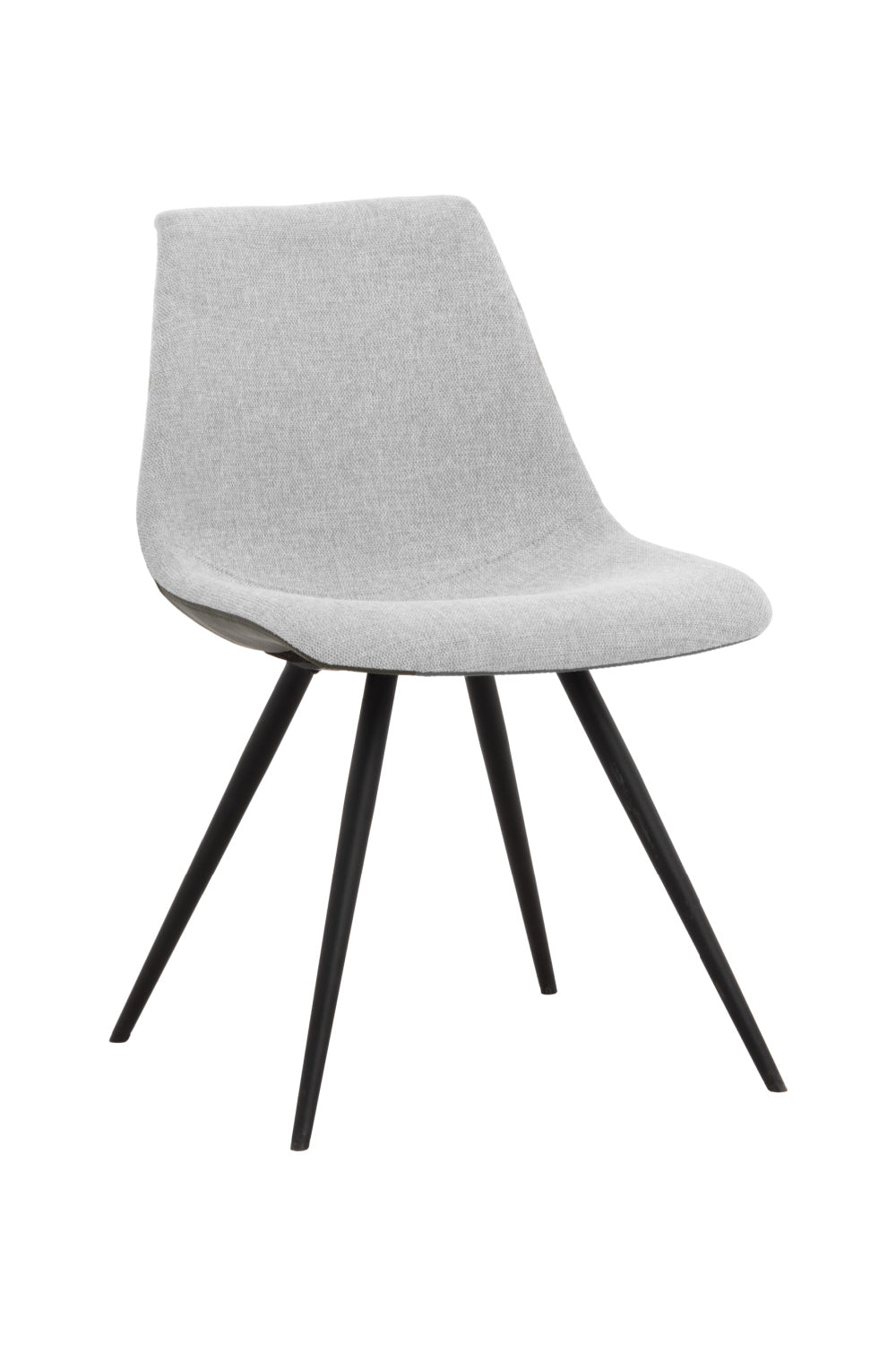 Fabric Shell Dining Chair by Splendido Lipa, alternate view 3