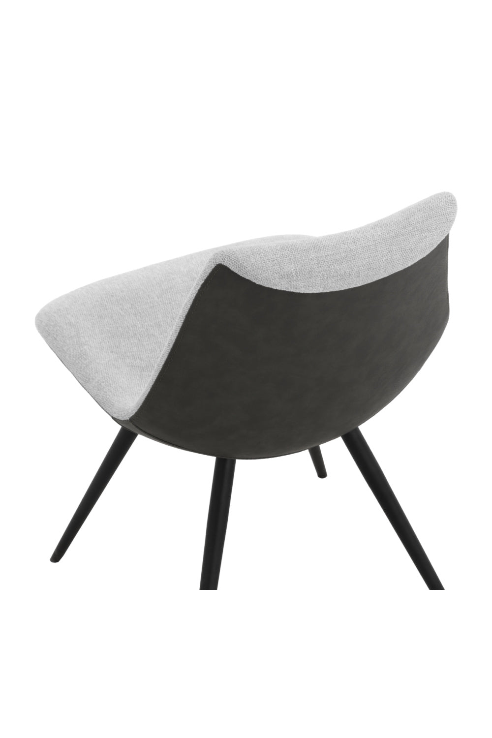 Fabric Shell Dining Chair by Splendido Lipa, alternate view 6