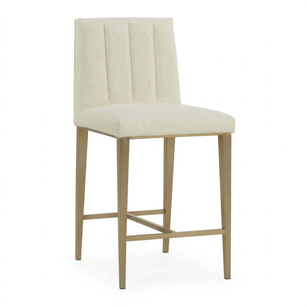 Contemporary Metal Frame Counter Stool by Splendido Wilbur, alternate view 3