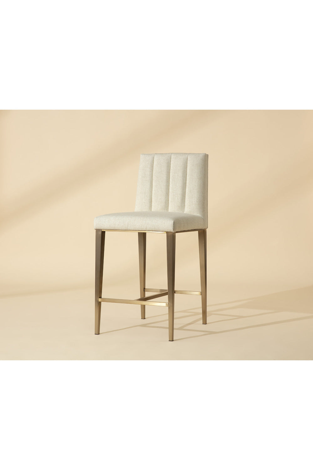 Contemporary Metal Frame Counter Stool by Splendido Wilbur, alternate view 8