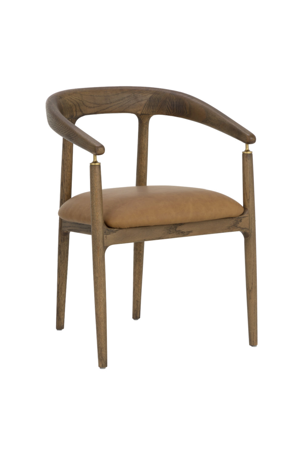 Minimalist Dining Armchair by Splendido Valmont Dining Chair, alternate view 3