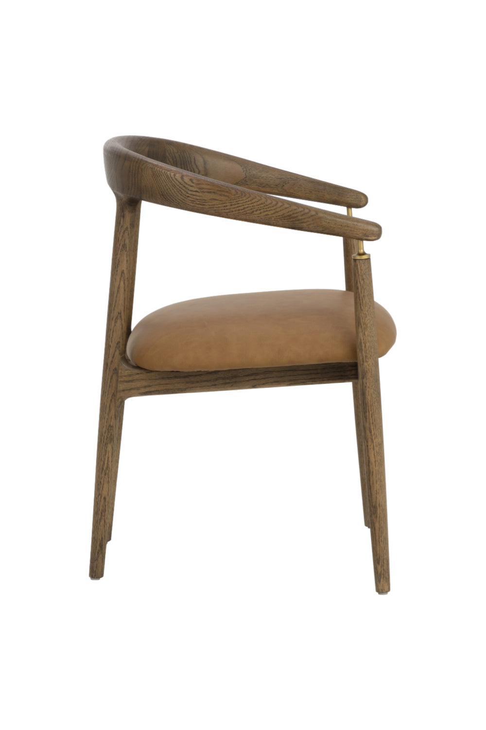 Minimalist Dining Armchair by Splendido Valmont Dining Chair, alternate view 5