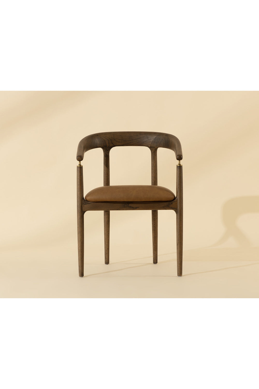 Minimalist Dining Armchair by Splendido Valmont Dining Chair, alternate view 8