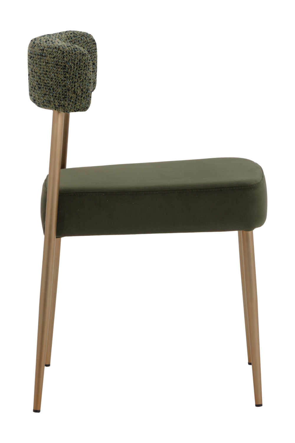 Open-Back Stackable Dining Chair by Splendido Ashwin, alternate view 3