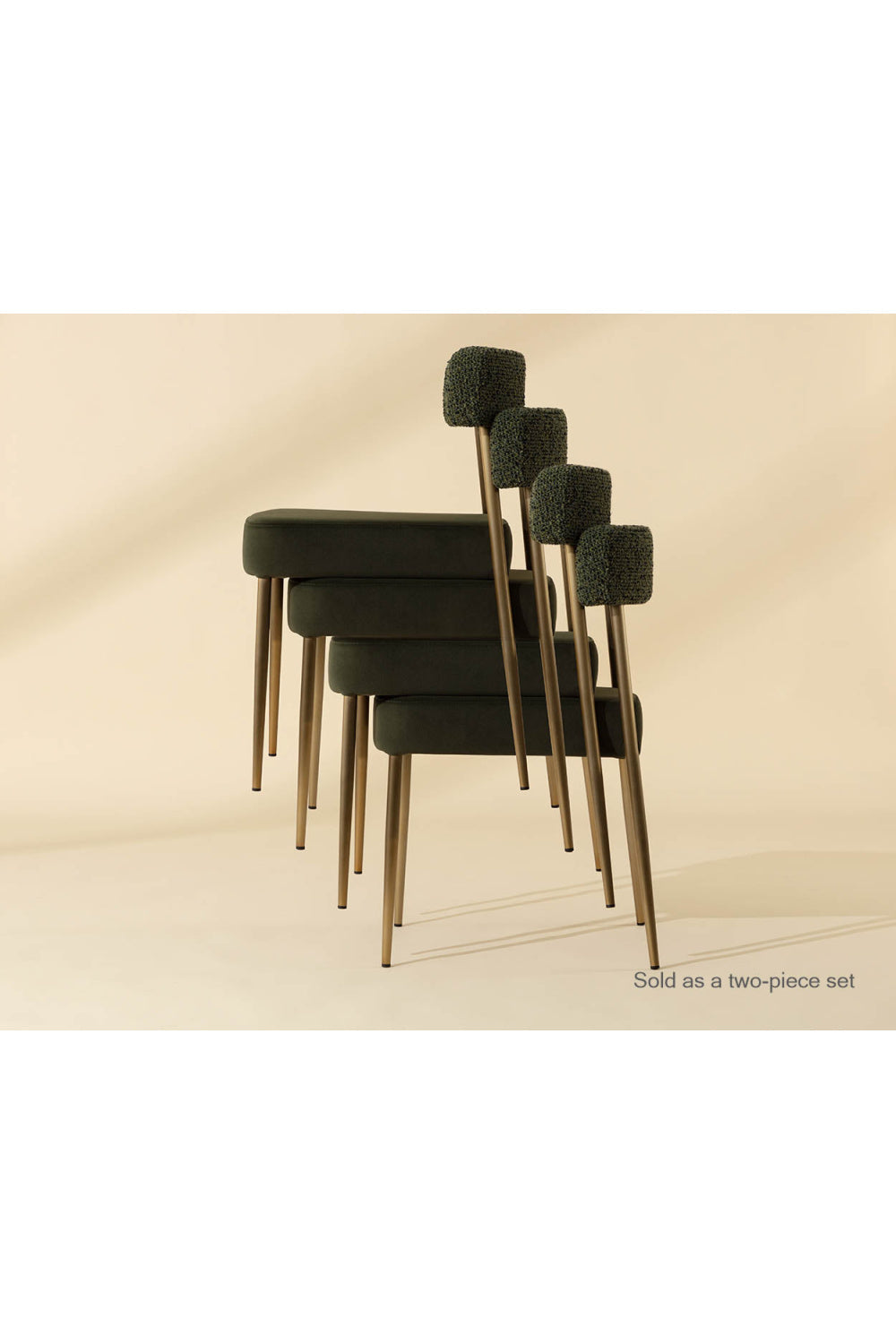 Open-Back Stackable Dining Chair by Splendido Ashwin, alternate view 9