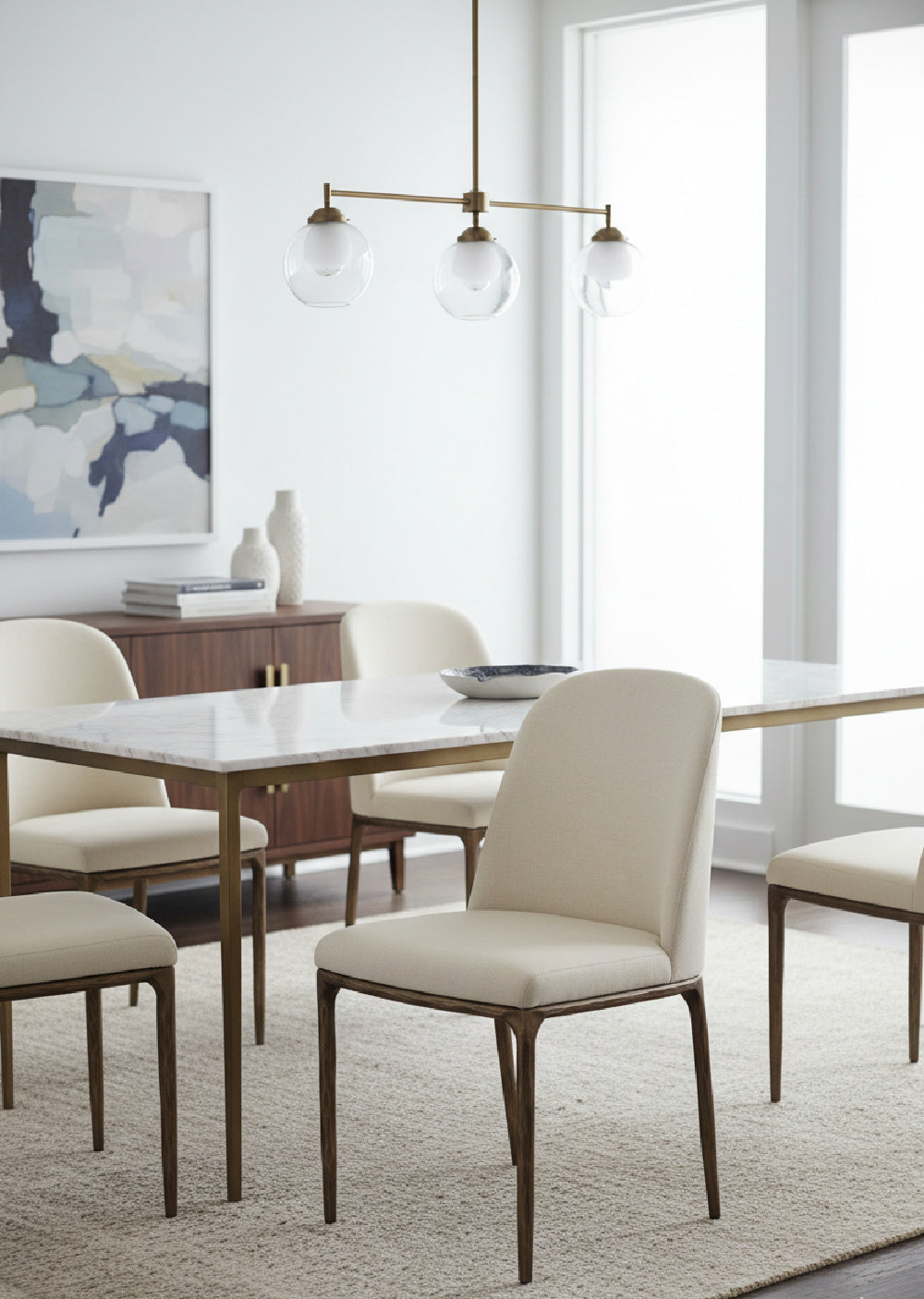 Upholstered Dining Chairs (2) by Splendido Nestor, alternate view 2