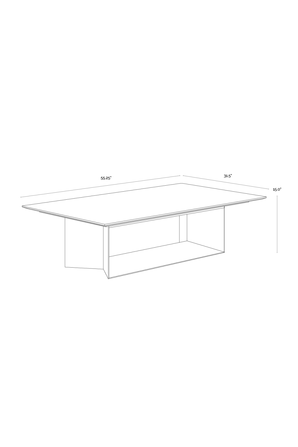 Cream Marble Coffee Table by Splendido Soleen, alternate view 7