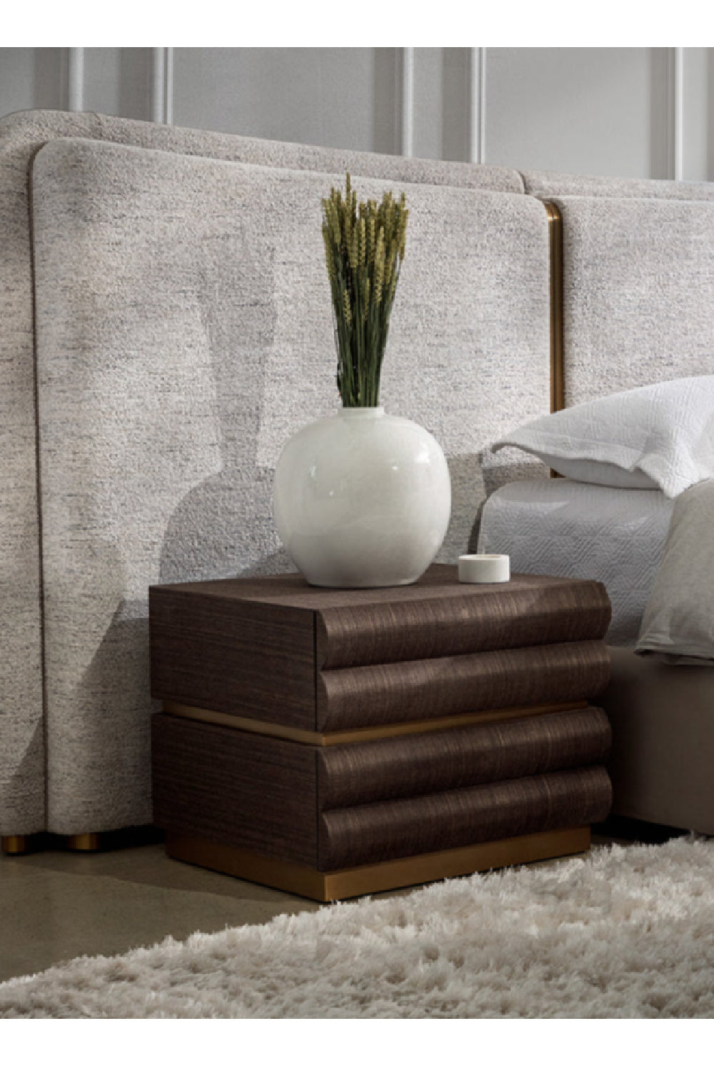 Tiered 2-Drawer Nightstand by Splendido Subira, alternate view 16