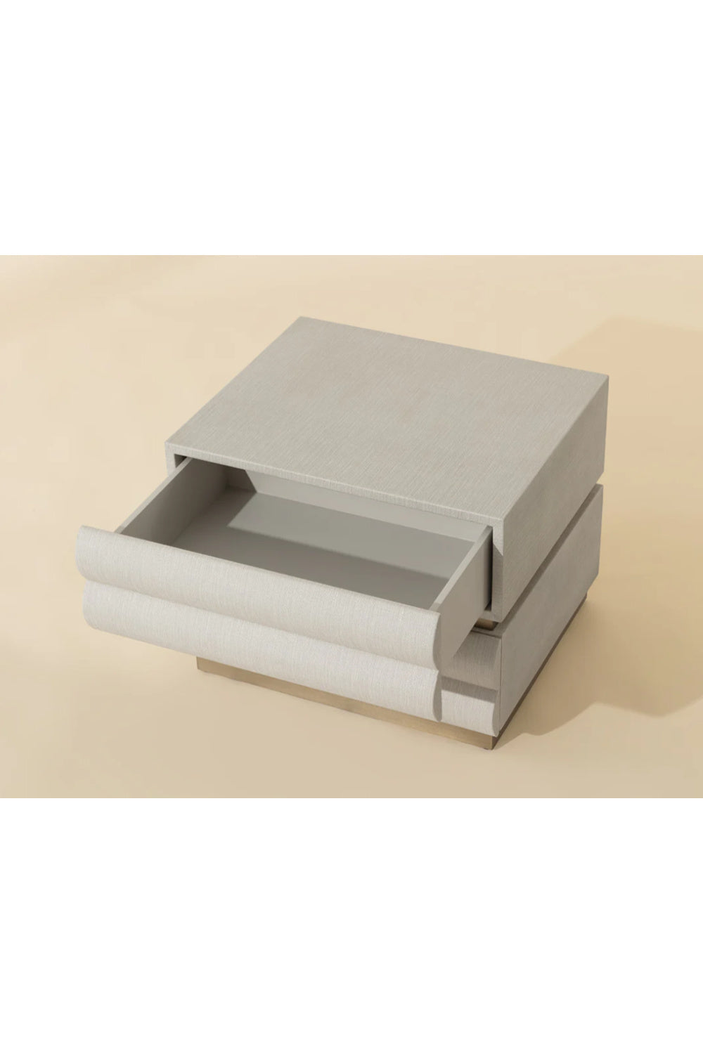 Modern European furniture - Tiered 2-Drawer Nightstand - www.oroa.com