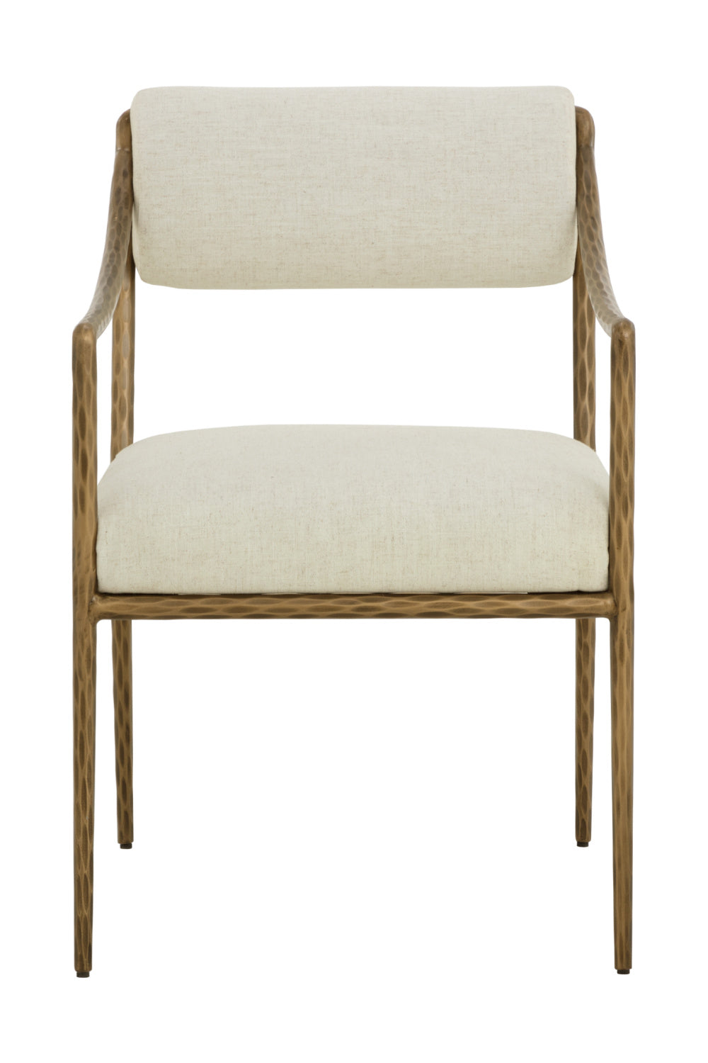 Cream Linen Dining Armchair by Splendido Leticia Dining Chair, alternate view 3