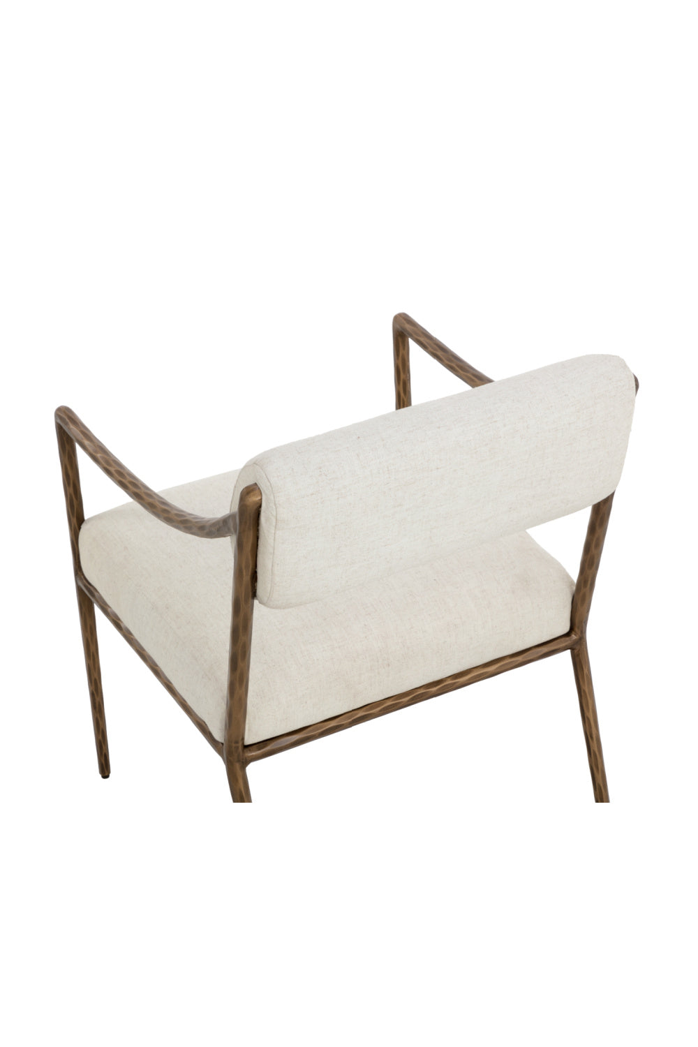 Cream Linen Dining Armchair by Splendido Leticia Dining Chair, alternate view 6