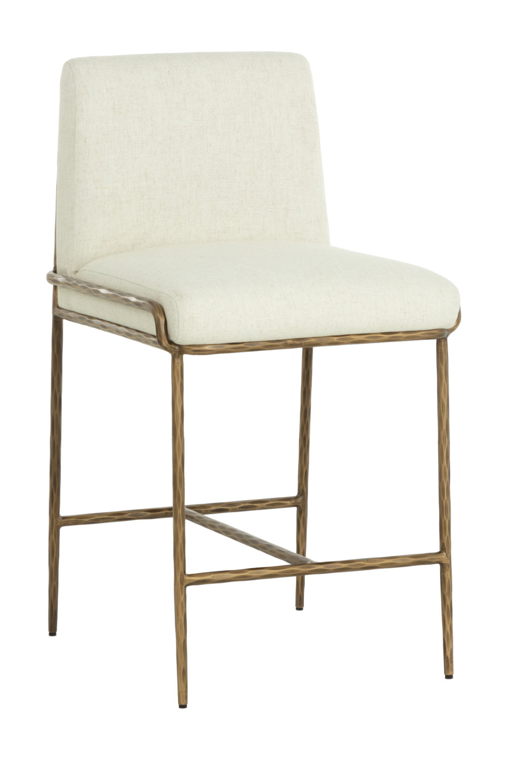 Curved Modern Counter Stool by Splendido Lathan, alternate view 3