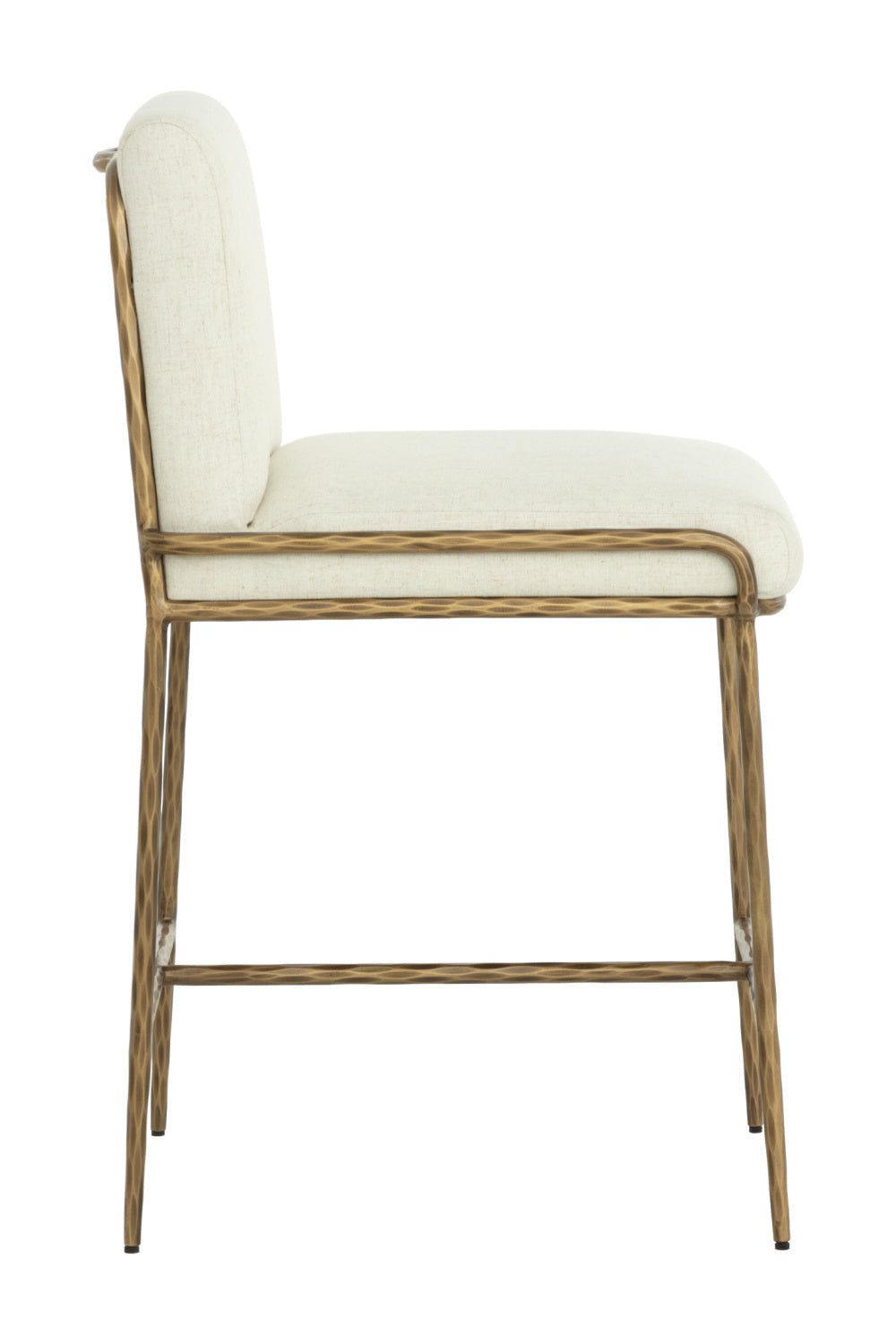 Curved Modern Counter Stool by Splendido Lathan, alternate view 4