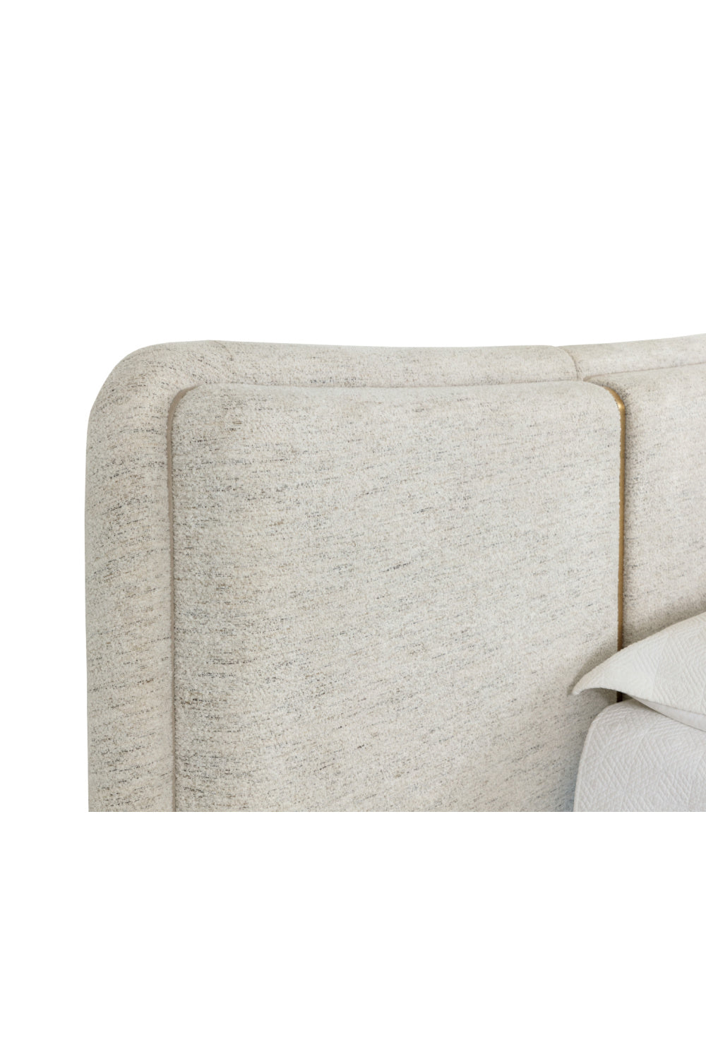 Boucle 3-Panel King Bed by Splendido Clarimond, alternate view 3