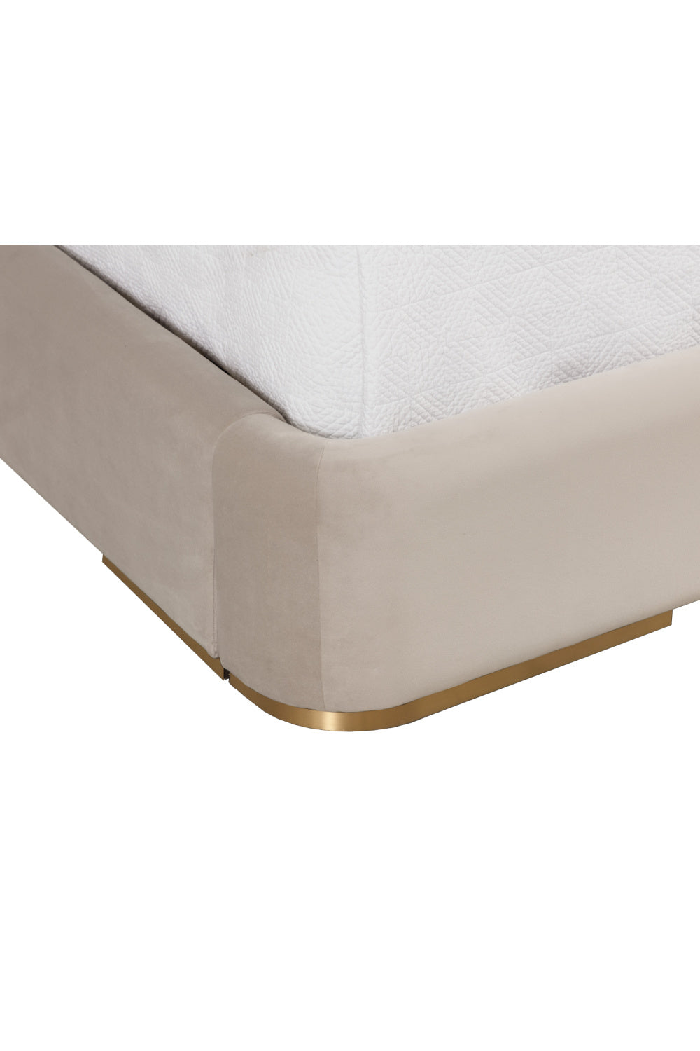 Boucle 3-Panel King Bed by Splendido Clarimond, alternate view 4