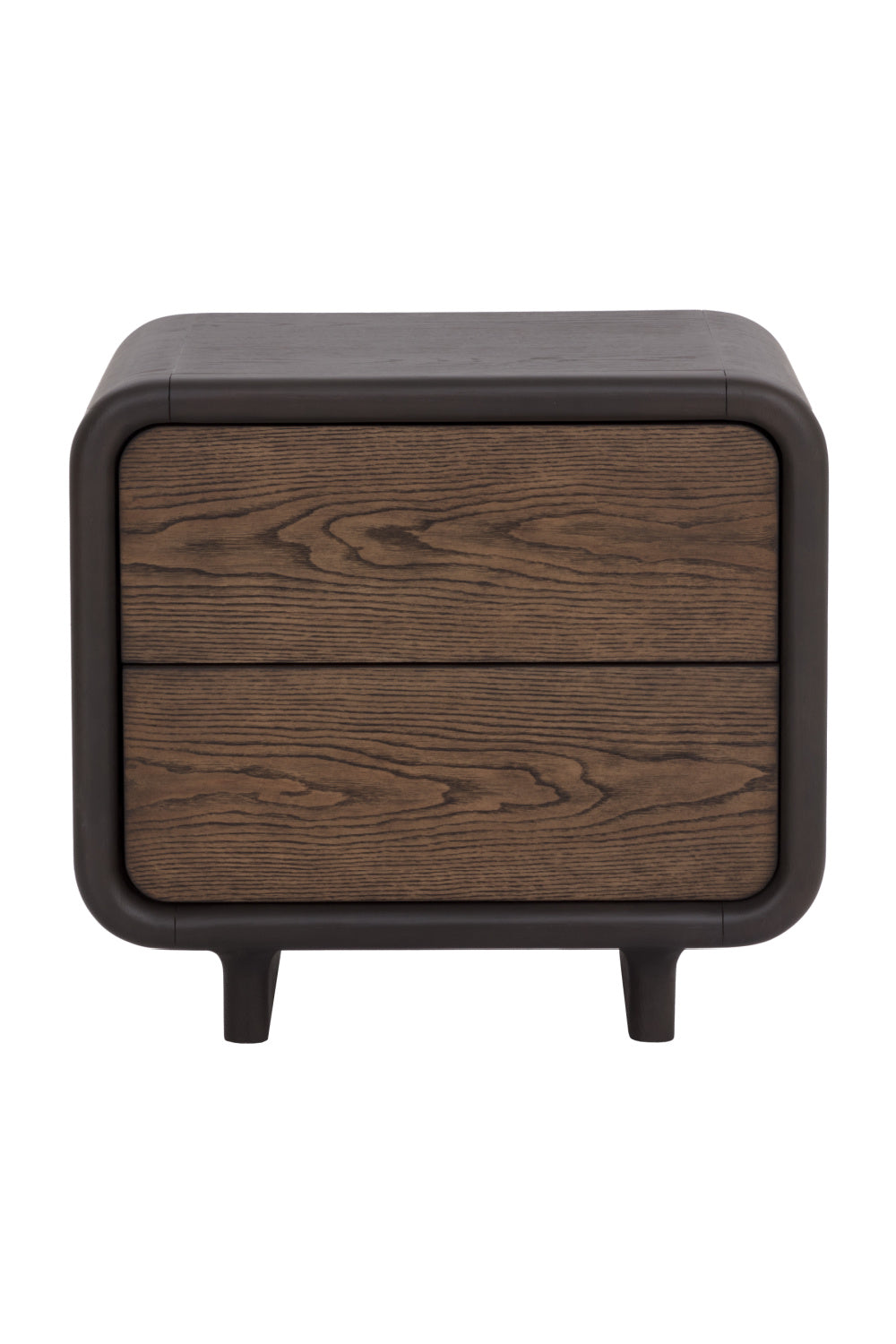 2-Drawer Oak Nightstand by Splendido Koa