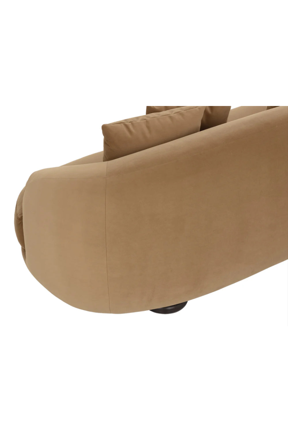 Minimalist Rounded-Back Sofa by Splendido Valentina, alternate view 6