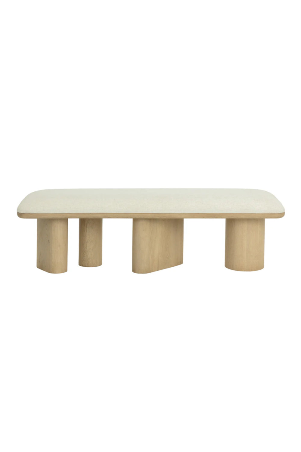 Light Oak Accent Bench by Splendido Hiro