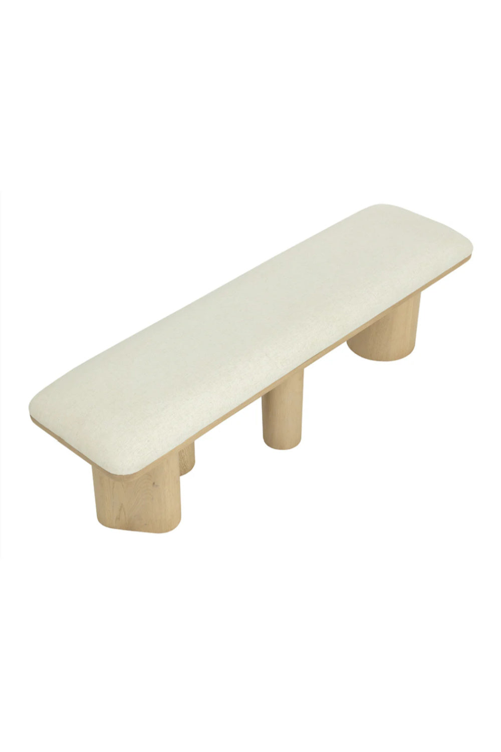 Light Oak Accent Bench by Splendido Hiro, alternate view 4