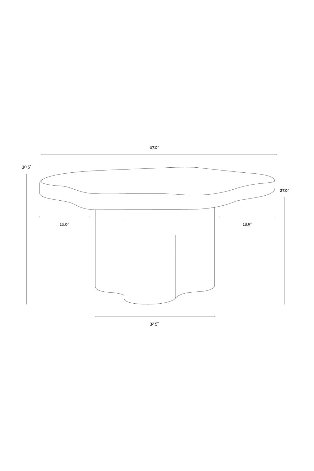 Solid Acacia Wood Dining Table by Splendido Bellona, alternate view 7