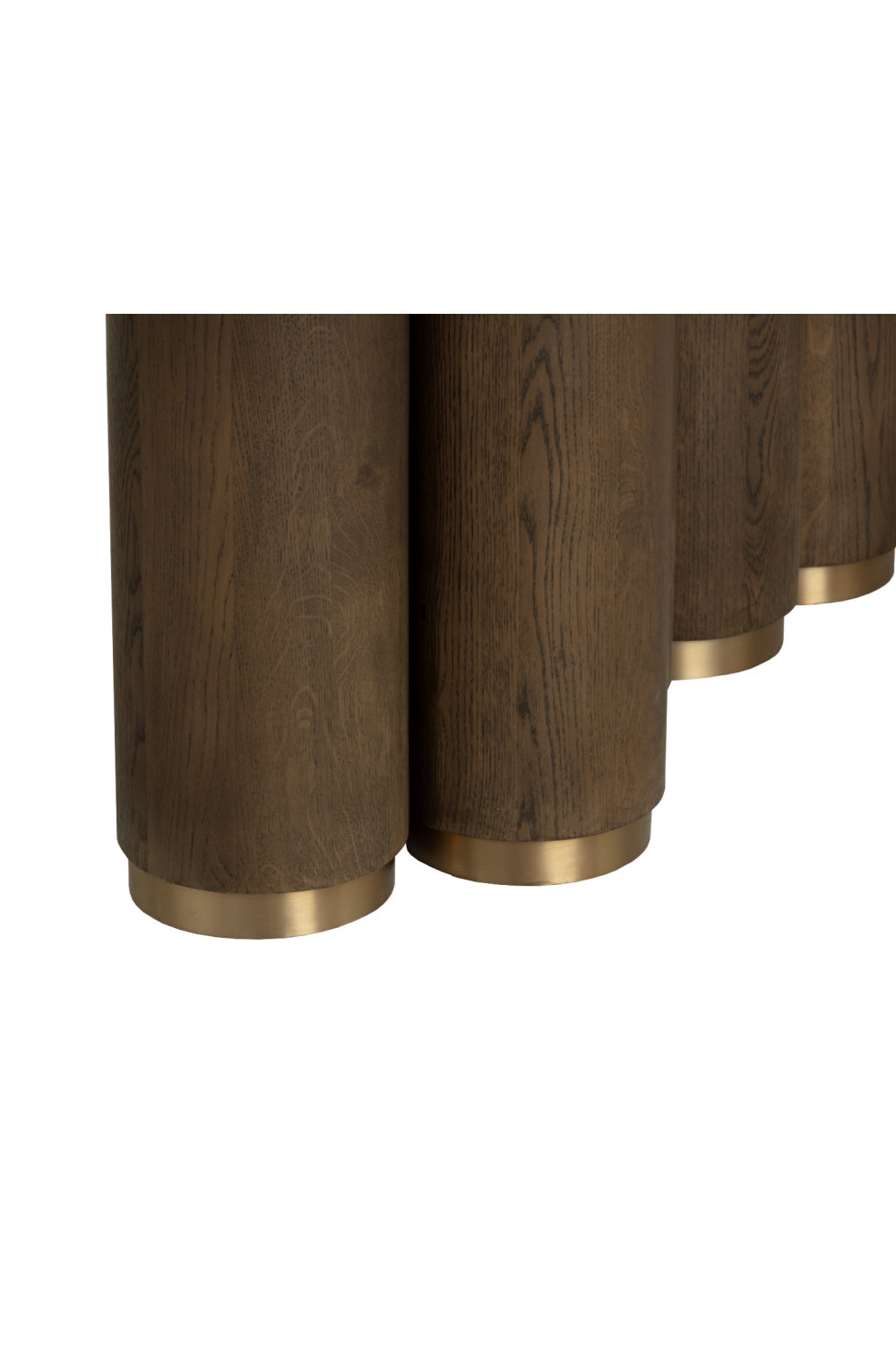 Rectangular Oak Wood Dining Table by Splendido Salix, alternate view 5