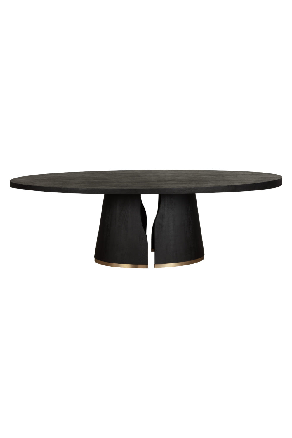 Dual Pedestal Wood Dining Table by Splendido Tasmin