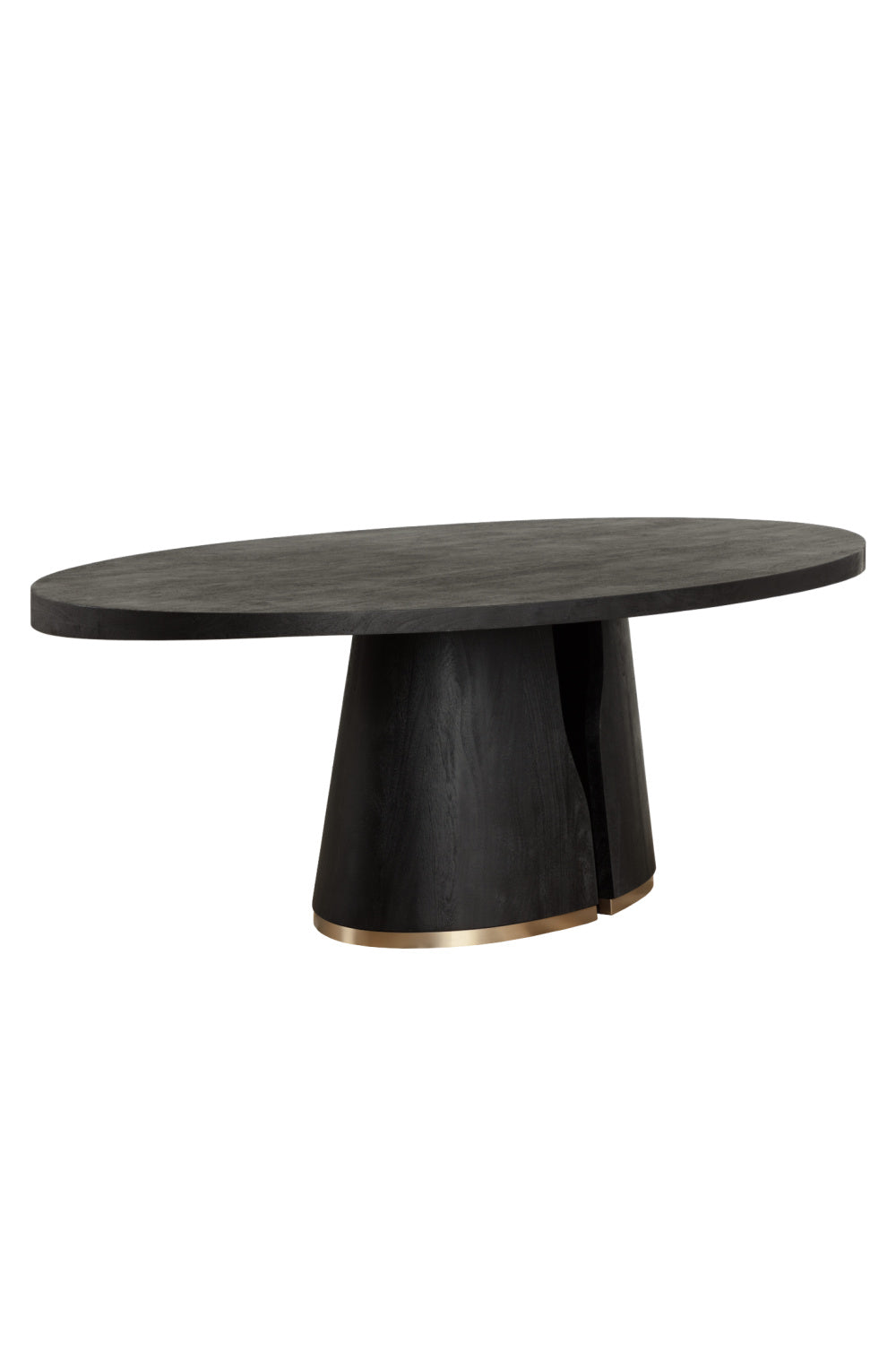 Dual Pedestal Wood Dining Table by Splendido Tasmin, alternate view 3