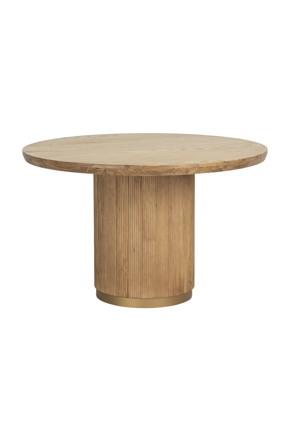 Oak Round Dining Table by Splendido Kalla