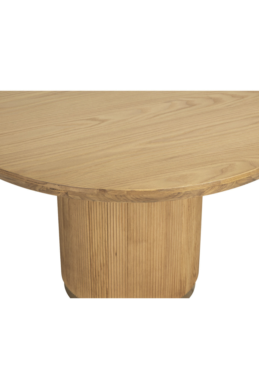 Oak Round Dining Table by Splendido Kalla, alternate view 5