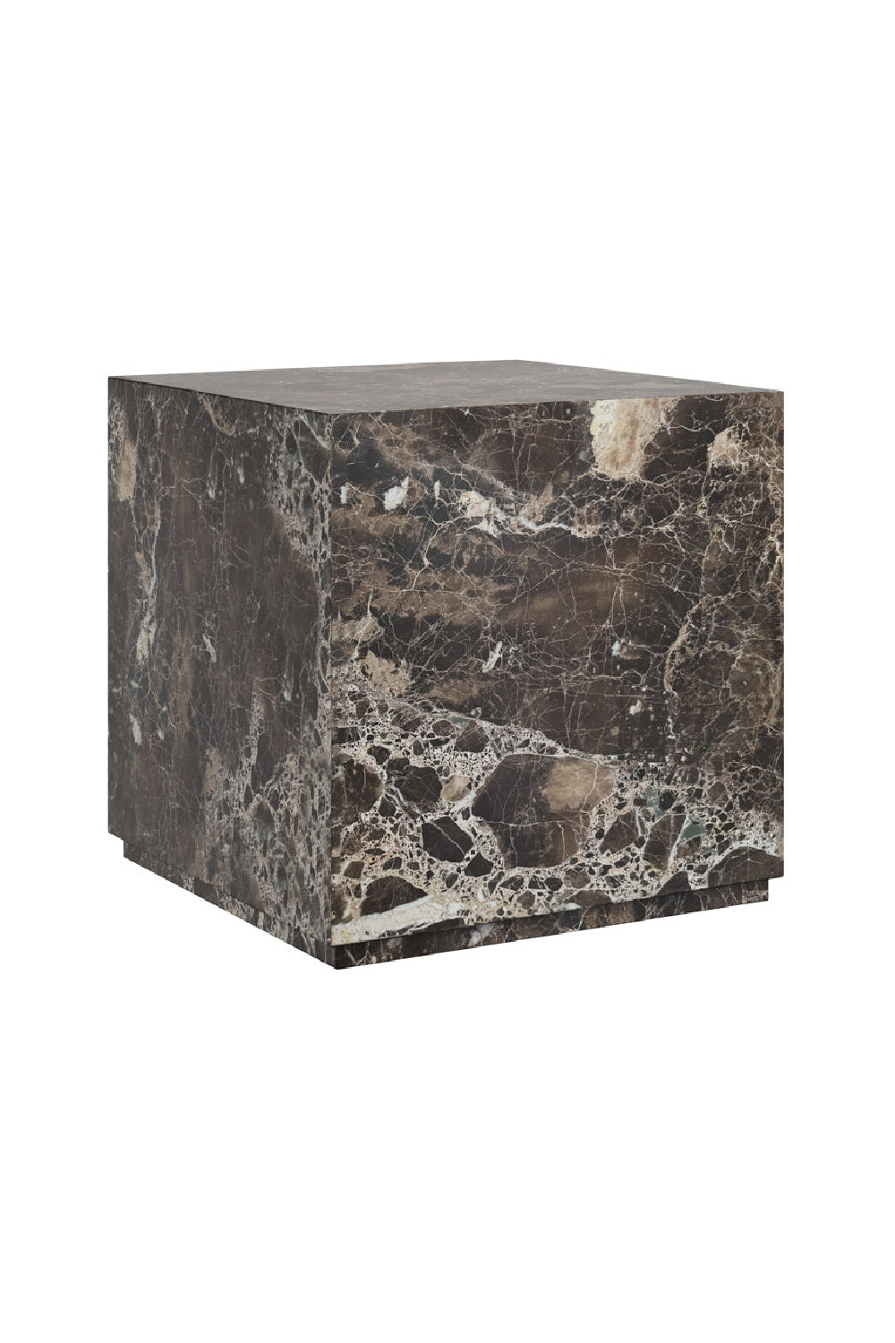 Marble Cube End Table by Splendido Laros Side Table, alternate view 8