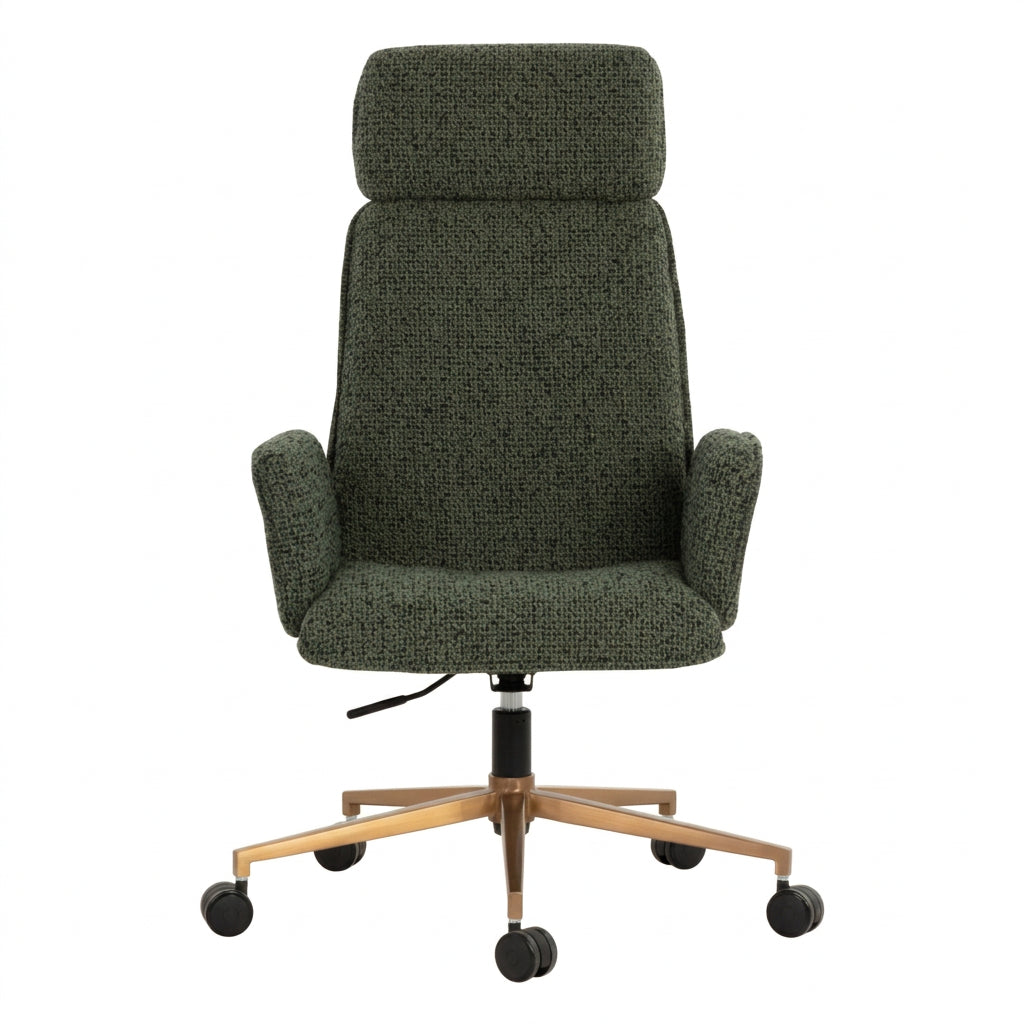 Curved Upholstered Office Chair by Splendido Kalev, alternate view 16