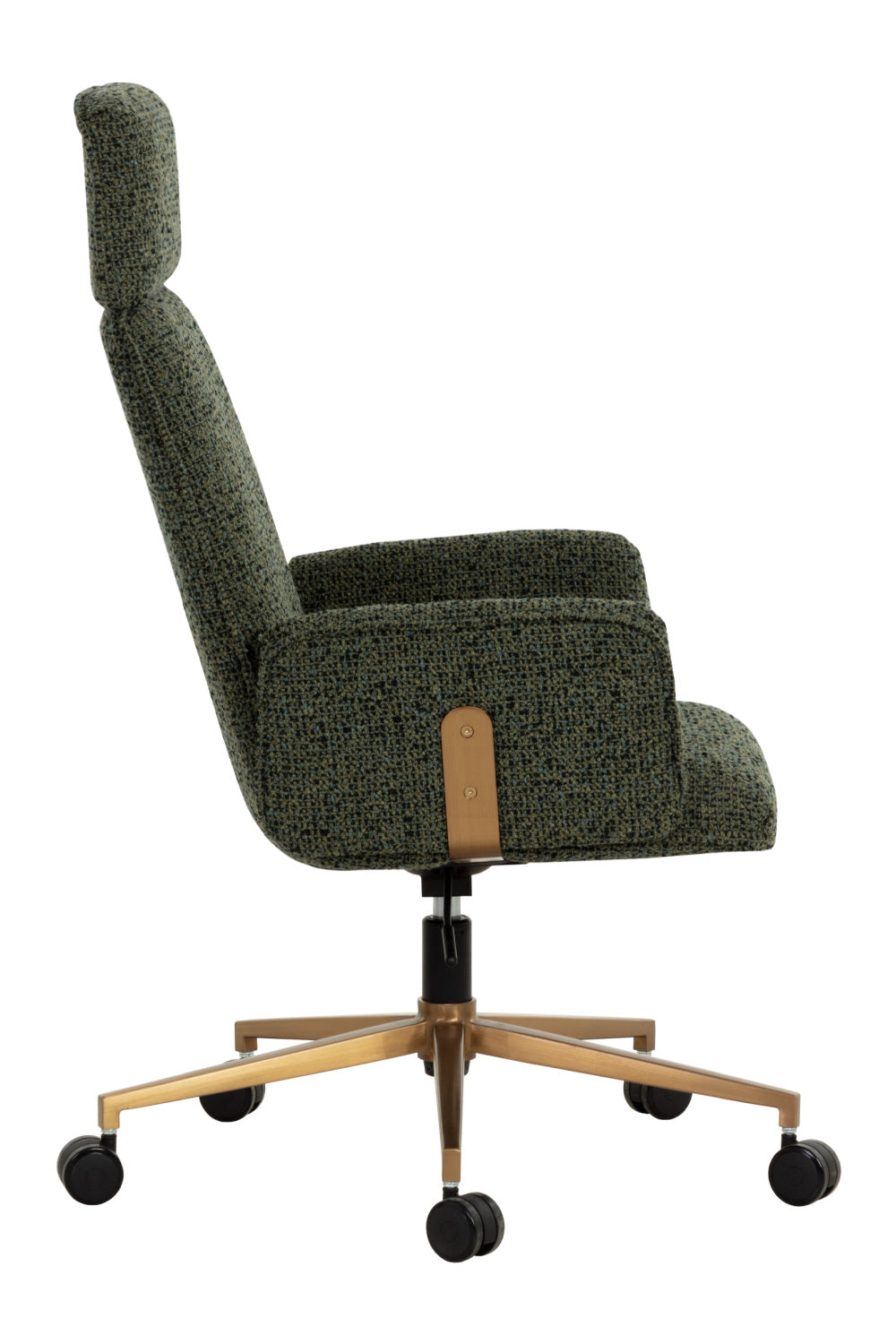 Curved Upholstered Office Chair by Splendido Kalev, alternate view 19
