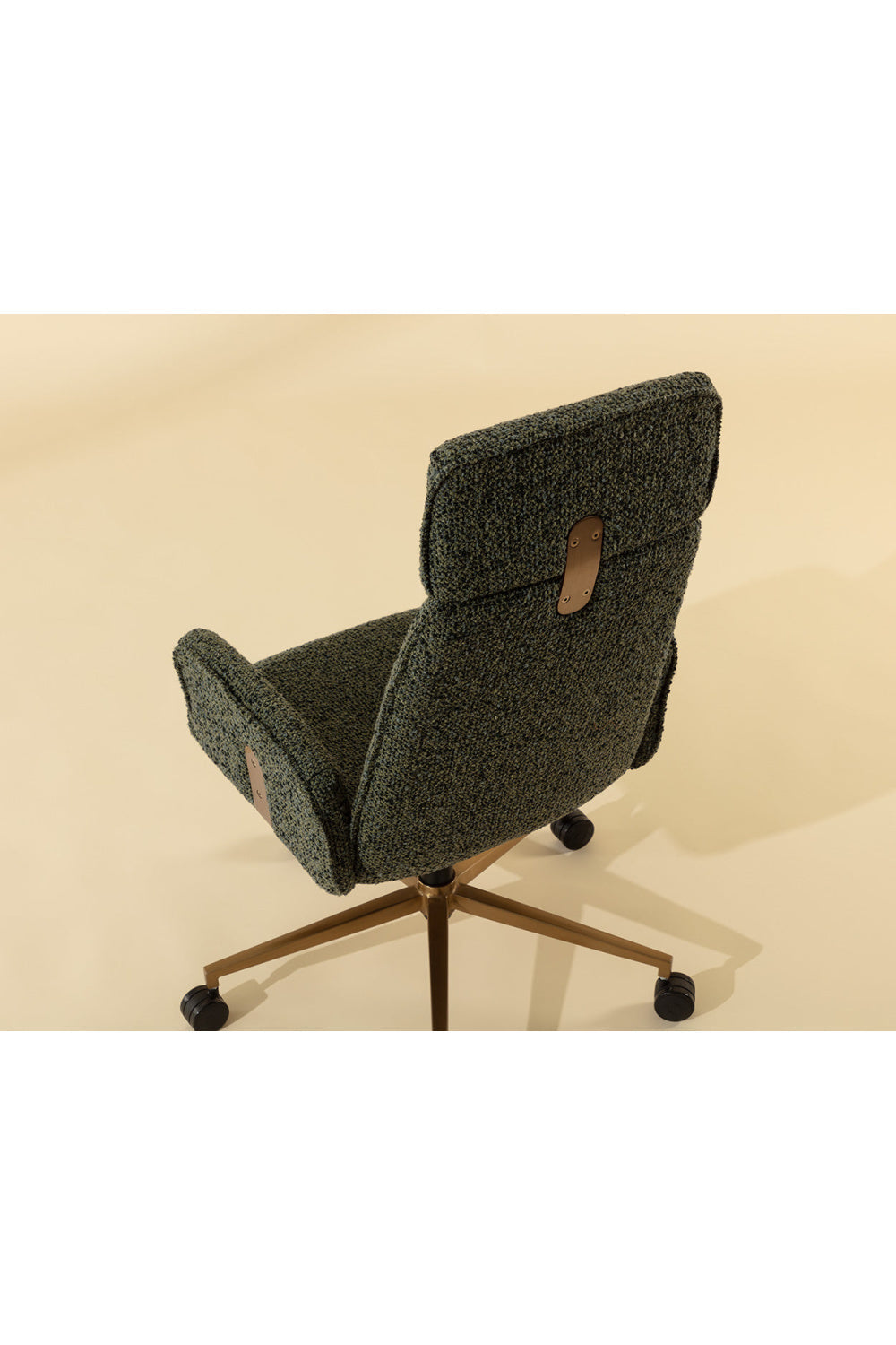 Curved Upholstered Office Chair by Splendido Kalev, alternate view 24