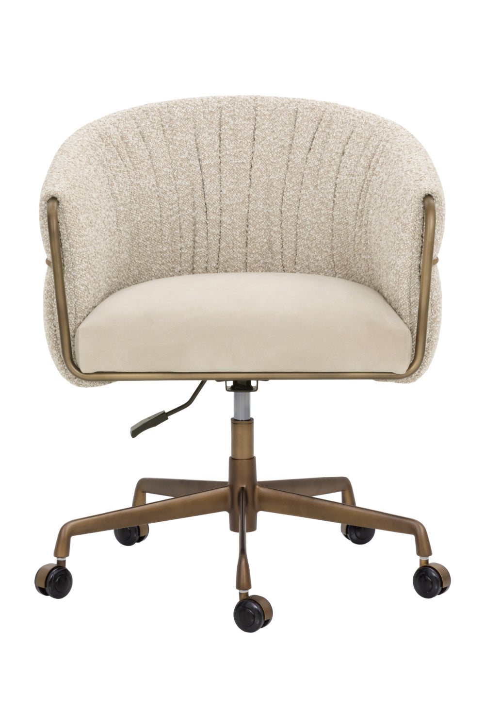 Curved Back Upholstered Lounge Chair by Splendido Olma Office Chair