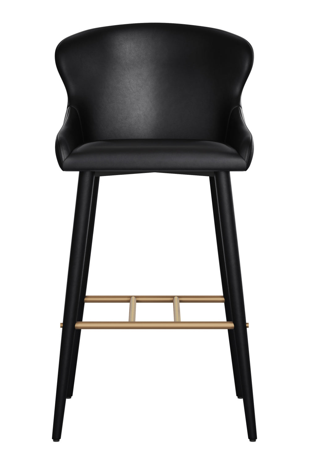 Leather Look Shell Bar Stool by Splendido Evora Barstool, alternate view 13