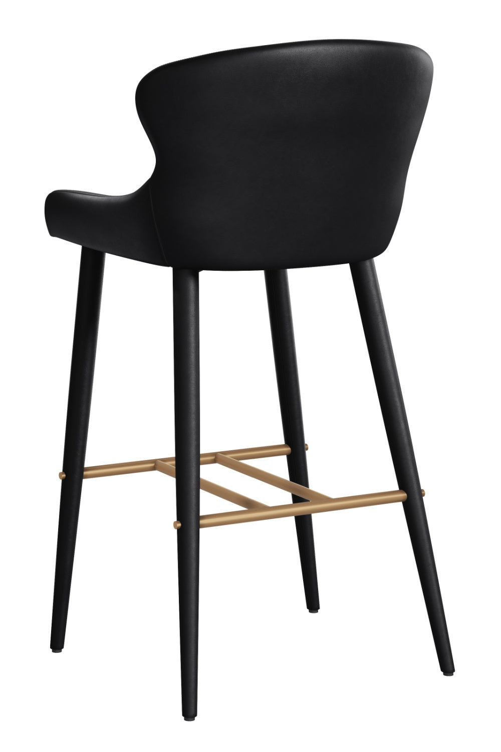 Leather Look Shell Bar Stool by Splendido Evora Barstool, alternate view 15