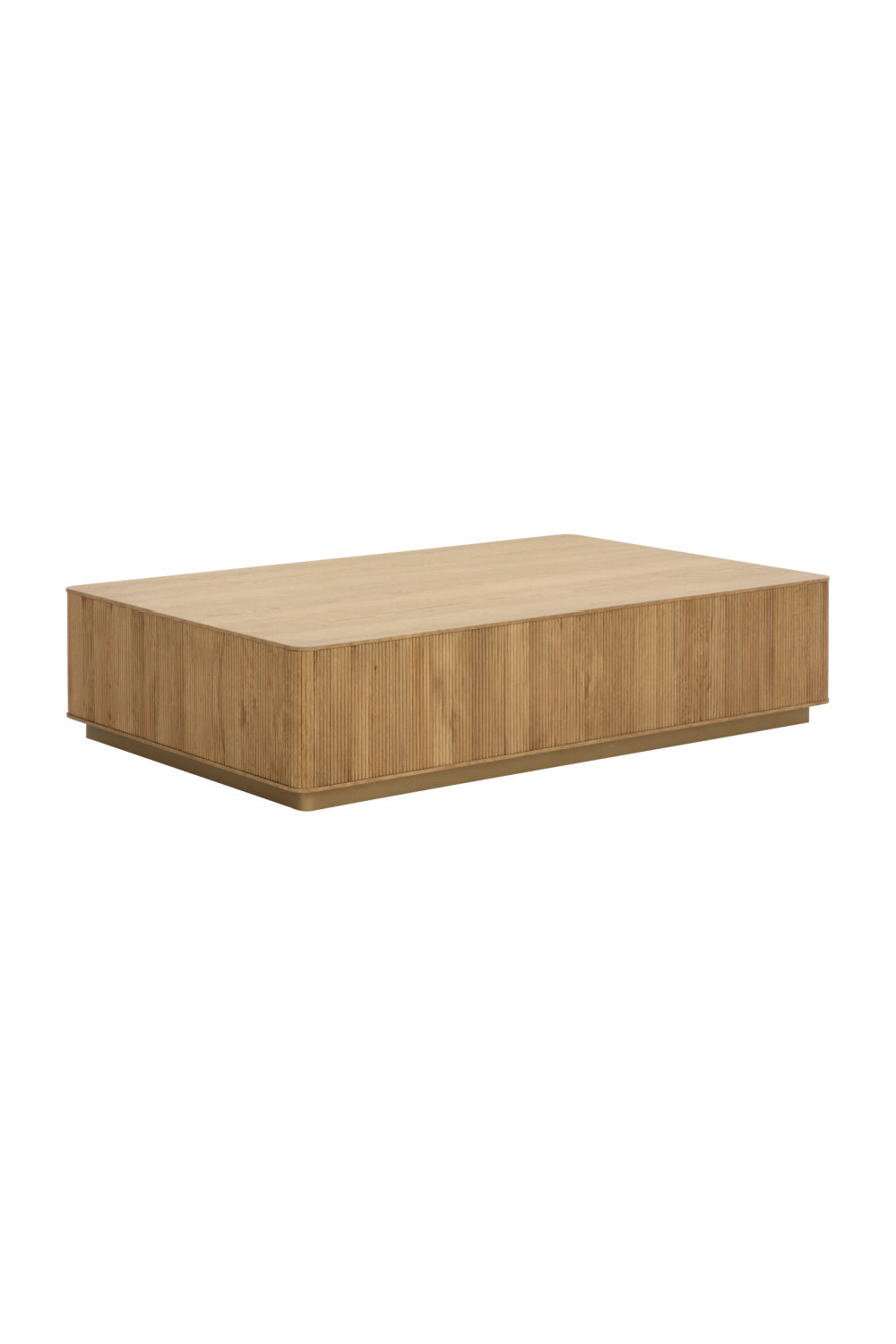 Reeded Oak Coffee Table by Splendido Kalla, alternate view 21