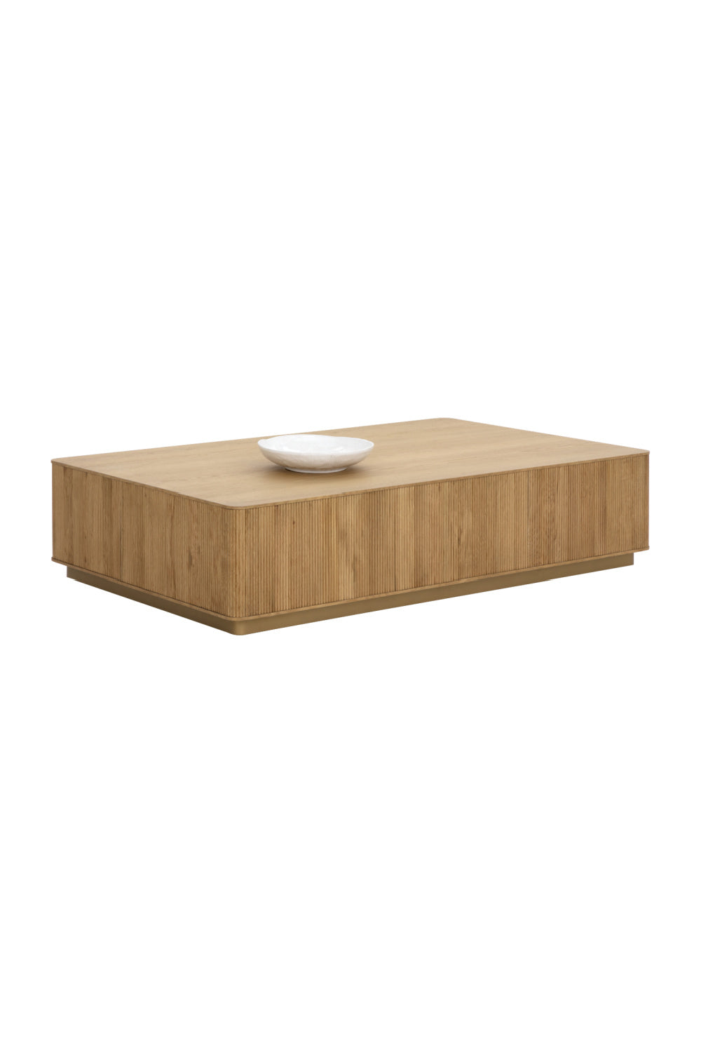 Reeded Oak Coffee Table by Splendido Kalla, alternate view 22
