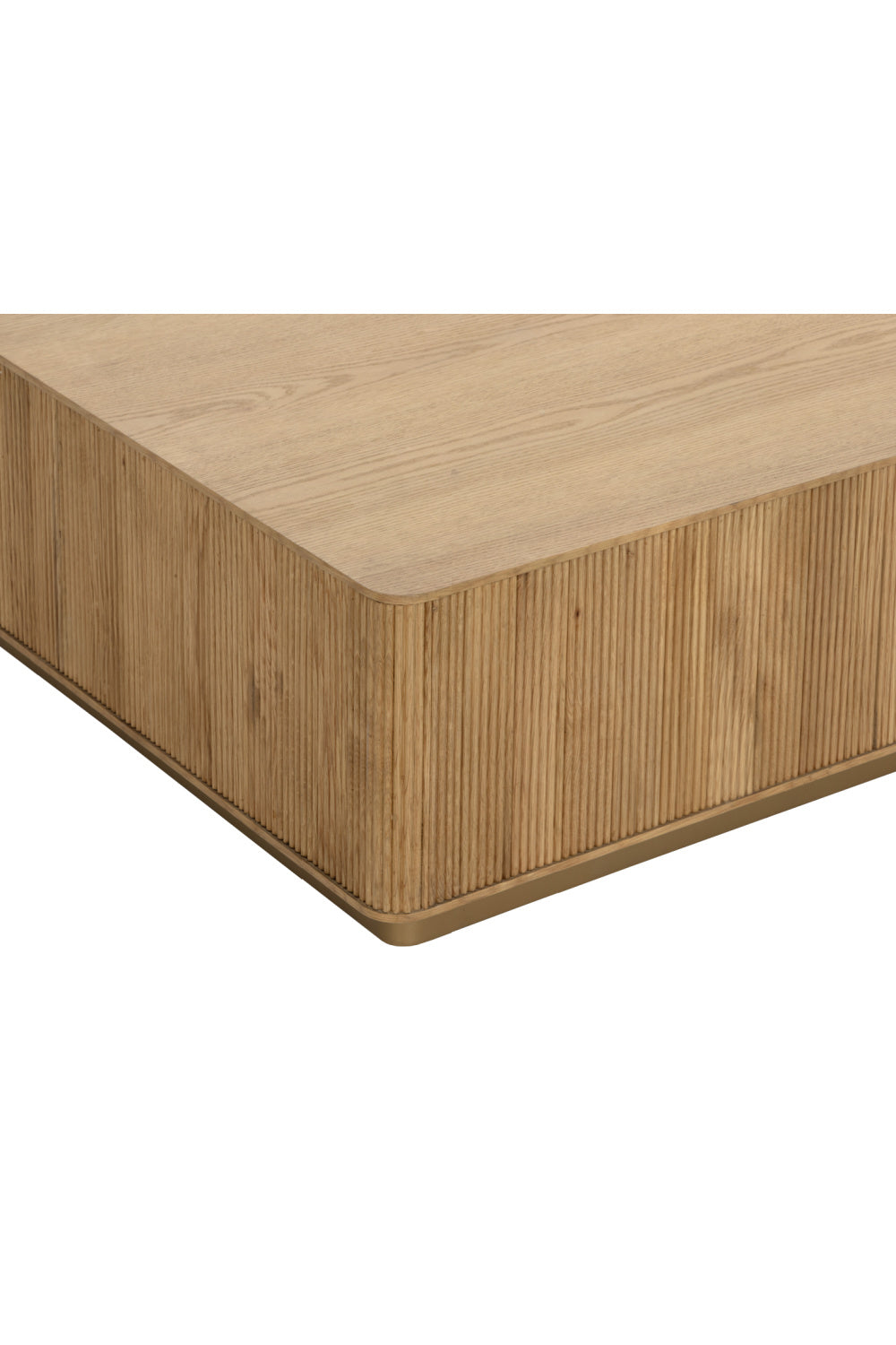 Reeded Oak Coffee Table by Splendido Kalla, alternate view 24