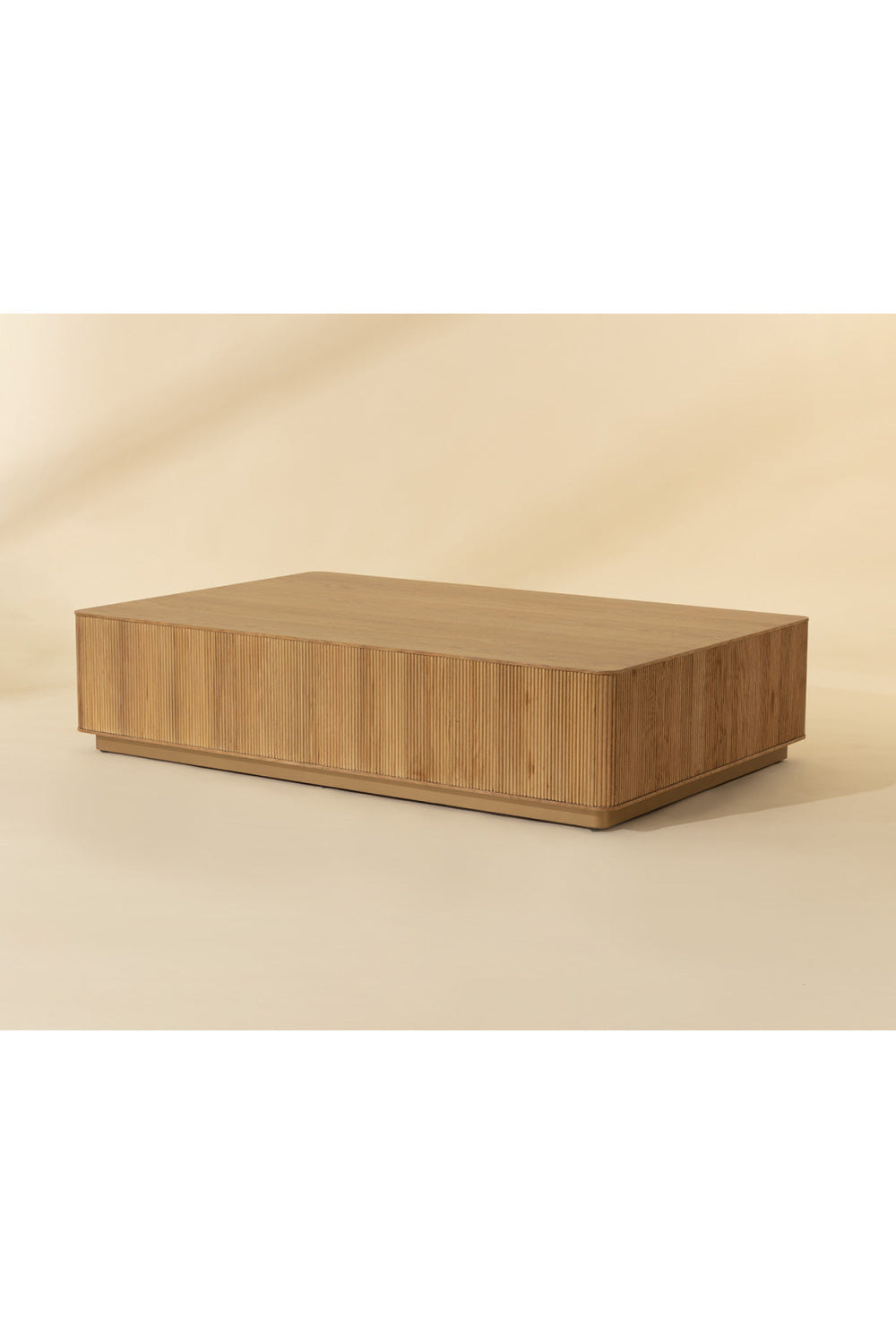 Reeded Oak Coffee Table by Splendido Kalla, alternate view 26