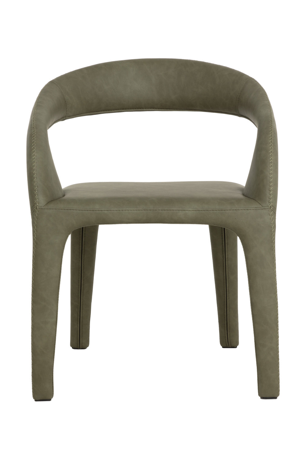 Open-Back Leather Look Dining Chair by Splendido Atika, alternate view 11