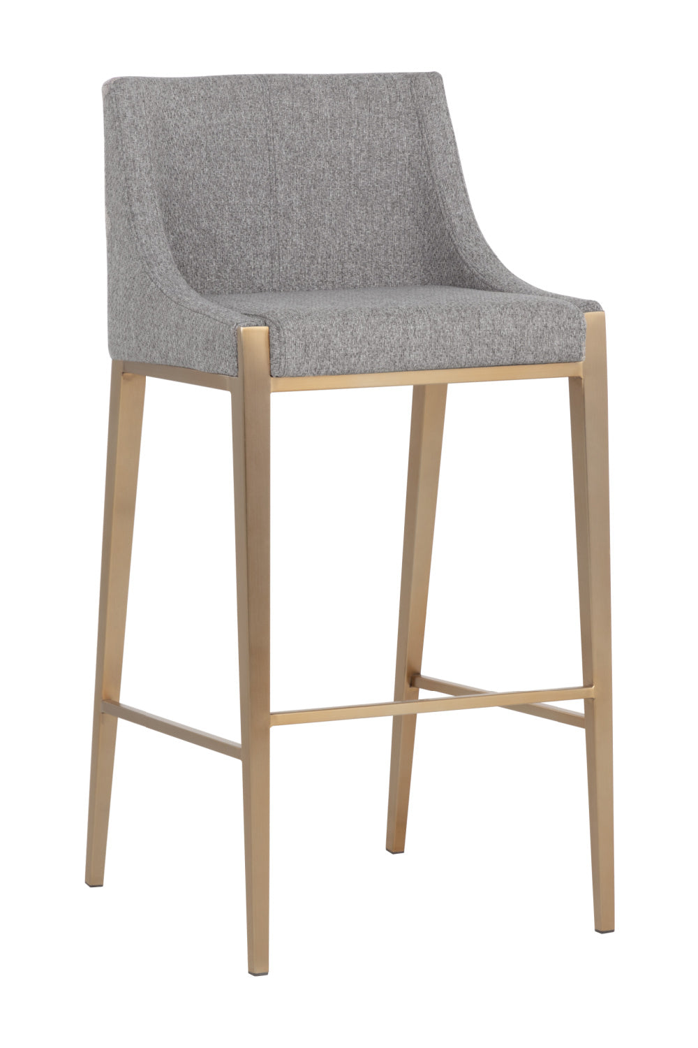 Fabric Upholstered Bar Stool by Splendido Dionne Barstool, alternate view 9